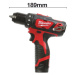 Aku vrtací šroubovák Milwaukee M12 BDD-202C 4933441915