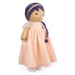 Panenka pro miminka Tendresse Iris K Doll Kaloo 31 cm z jemného materiálu v dlouhých šatičkách o