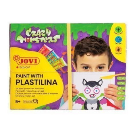 JOVI Sada Crazy Monsters - malování plastelínou