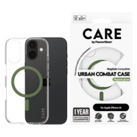 PanzerGlass CARE kryt Apple iPhone 16 MagSafe Urban Combat čirý/zelený