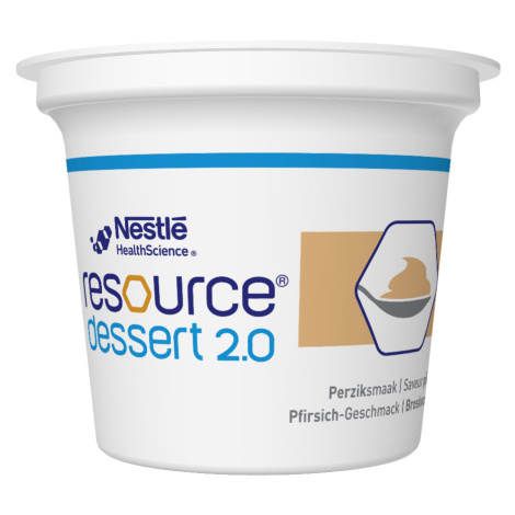 RESOURCE® Dessert 2.0 broskev 4x125 g