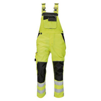 Reflexní laclové kalhoty KNOXFIELD HI-VIS, červené