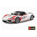 Bburago 1:24 Race Porsche 918 Weissach bílá 18-28009