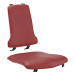 bimos Čalounění pro pracovní židle, koženka, červená
