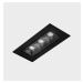 KOHL LIGHTING KOHL-Lighting NSES TILT zapuštěné svítidlo s rámečkem 123x58 mm černá 6 W CRI 90 2