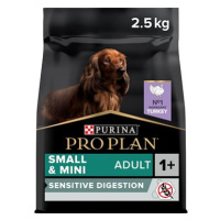 Pro Plan Small Mini Sensitive Digestion pro malá plemena s krůtou 2,5 kg