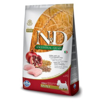 N&D low grain dog adult mini chicken & pomegranate 2,5 kg