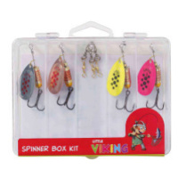 Set rotačiek KINETIC Little Viking Spinner Box Kit