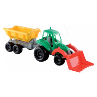 Ecoiffier velký traktor pro děti s vlečkou 327