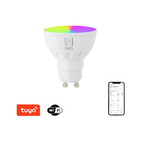 IMMAX NEO LITE SMART LED žárovka GU10 6W barevná a bílá WiFi