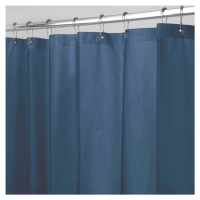 Modrý sprchový závěs iDesign PEVA, 183 x 183 cm