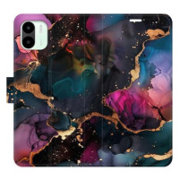 iSaprio Flip pouzdro Dark Marble pro Xiaomi Redmi A1 / A2