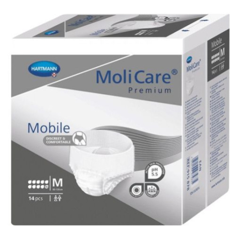 MoliCare Mobile 10 kapek vel. M inkontinenční kalhotky 14 ks