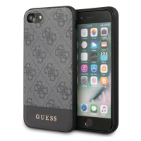 Kryt Guess iPhone 7/8/SE 2020 Grey Hard Case 4G Stripe Collection (GUHCI8G4GLGR)