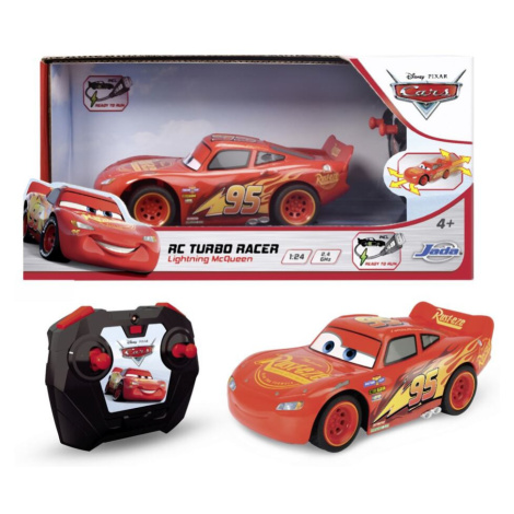 Jada RC Cars 3 Blesk McQueen Turbo Racer 1:24, 17cm, 2kan