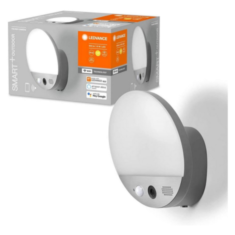 Ledvance- LED Nástěnné svítidlo se senzorem a kamerou SMART+ 15W/230V Wi-Fi IP44 4058075564480
