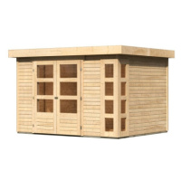 Dřevěný domek KARIBU KERKO 5 (9183) natur LG2981