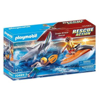 Playmobil 70489 záchrana při útoku žraloka