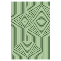 Alfa Carpets  Kusový koberec Thumbs green - 160x230 cm