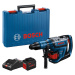 BOSCH GBH 18V-45 C BiTurbo (2x12Ah) aku vrtací kladivo SDS-Max