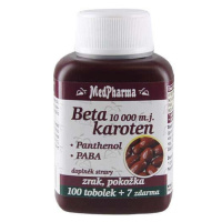 MedPharma Beta karoten 10000 mj + panthenol + PABA 107 tobolek