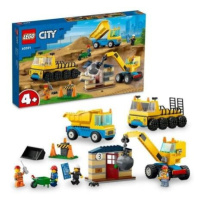 Lego 60391 Vozidla ze stavby a demoliční koule