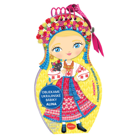 Obliekame ukrajinské bábiky ALINA – Maľovanky