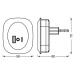 LEDVANCE LEDVANCE Lunetta Edge zásuvkové noční světlo černá