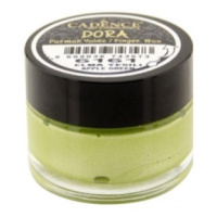 Patinovací metalický vosk 20 ml - zelený apple green Aladine