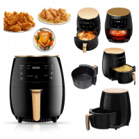 Fritéza Bez Tuku Air Fryer Promerco Černá 1400W, 4.5l