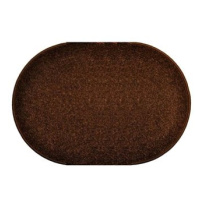 Kusový hnědý koberec Eton ovál