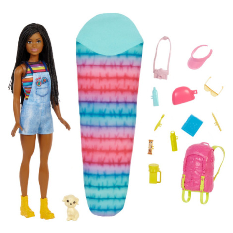 Barbie Dreamhouse Adventures Kempující panenka Brooklyn - 73-HDF74 Mattel