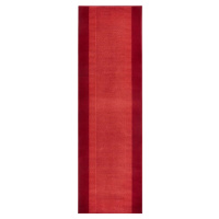 Červený běhoun Hanse Home Basic, 80 x 300 cm