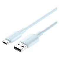 Vention USB 2.0 A Male to C Male 3A Cable 1M Blue PVC Type