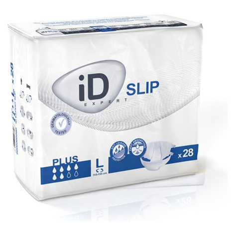 iD Slip Large Plus plenkové kalhotky s lepítky 28 ks