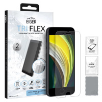 Ochranná fólia Eiger Tri Flex High-Impact Film Screen Protector (2 Pack) for Apple iPhone SE (20