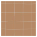 Dekornik Tapeta nepravidelný kostkovaný vzor skořicová 280x50cm