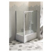 POLYSAN DEEP hluboká sprchová vanička, obdélník 110x90x26cm, bílá 72363