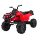 mamido  Dětská elektrická čtyřkolka ATV XL s ovládačem červená