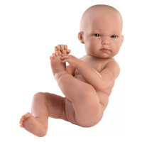 Llorens 63502 NEW BORN HOLČIČKA - realistická panenka miminko s celovinylovým tělem - 35 cm