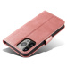 Magnet Case elegantní knížkové pouzdro na iPhone 14 PRO 6.1" Pink