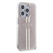 Zadní kryt Guess IML 4G Gold Stripe pro Apple iPhone 15 Pro Max, růžová