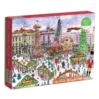Galison Puzzle Vánoční trh 1000 dílků