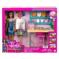 Mattel barbie umělecký ateliér, hcm85