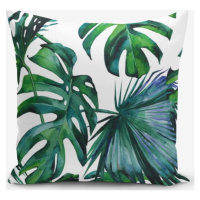 Povlak na polštář s příměsí bavlny Minimalist Cushion Covers Exotic, 45 x 45 cm