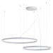 LED2 3274651D Závěsné svítidlo CIRCLE SET 2 P-Z, W DALI/PUSH DIM 104W 3000K/4000K bílá