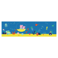 Samolepicí bordura Peppa Pig Sea, 500 x 9,7 cm