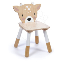 Dřevěná židle Srnka Forest Deer Chair Tender Leaf Toys pro děti od 3 let