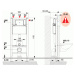 Liv-Fluidmaster LIV-FIX PREMIUM 7522 - modul pro suchou instalaci pro závěsnou WC mísu, do sádro