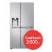 Americká chladnička LG - C - 628 l - DoorCooling+™ - UVnano™-Kovová Sorbet